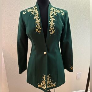 Hobby Horse Emerald & Gold Women's Jacket💚💛
